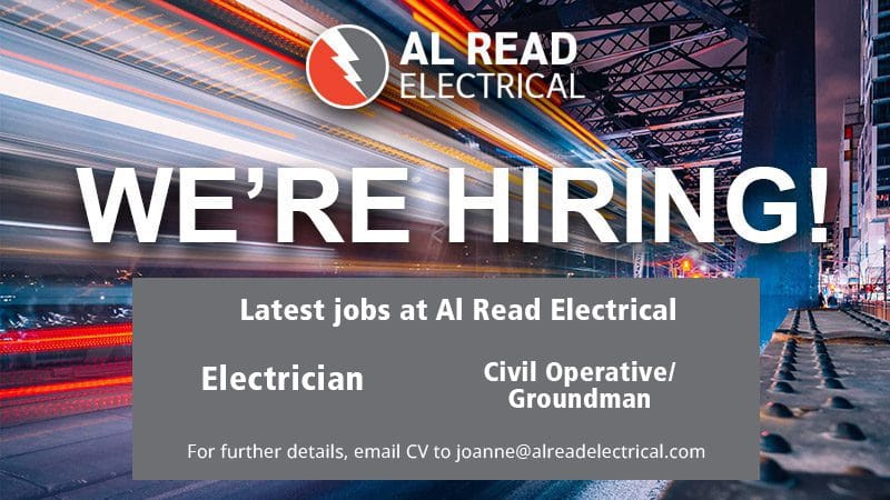 We're Hiring! Electrician and Civl Civil Operative/Groundman